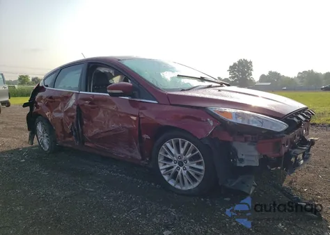 2016 Ford Focus Titanium from USA, damaged, VIN 1FADP3N23GL211555